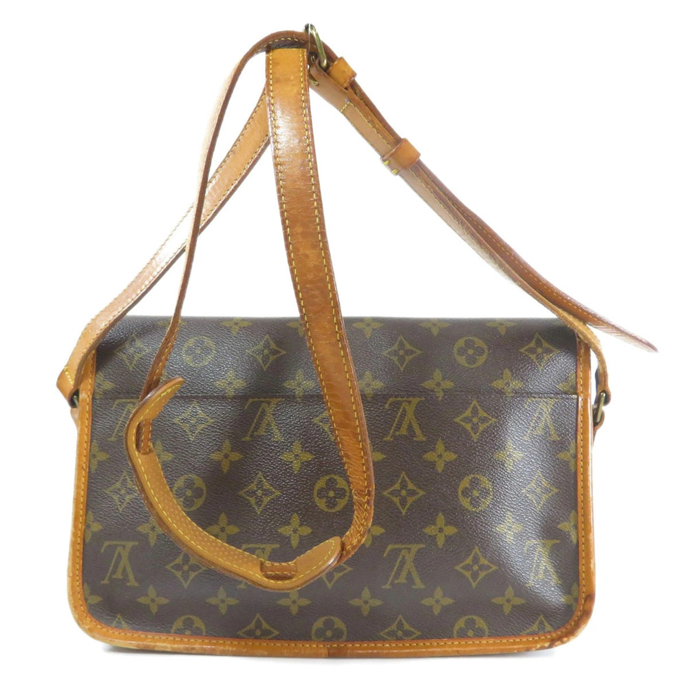 Louis Vuitton Shoulder Bag Monogram Canvas Gibeciere
